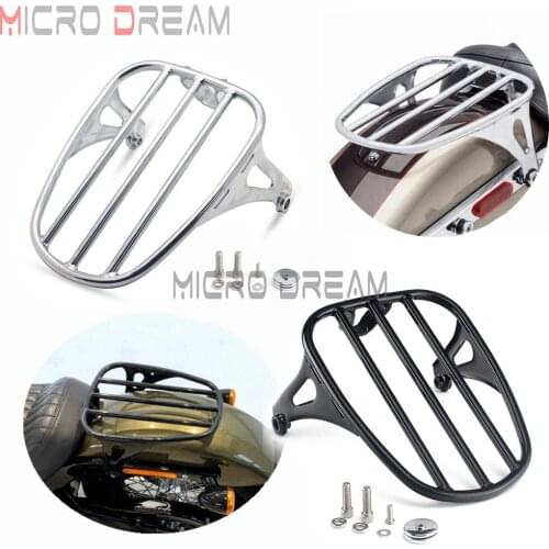 50300120 Solo Seat Rear Fender Luggage Rack Support Shelf Bracket Kit For Harley 2018-2021 Softail Slim FLSL Street Bob FXBB