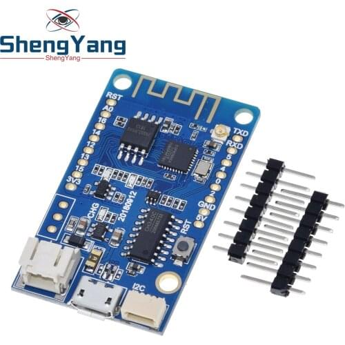 TZT T-Base ESP8266 WiFi Wireless Module 4MB Flash I2C Port for Arduino MicroPython NodeMCU Compatible