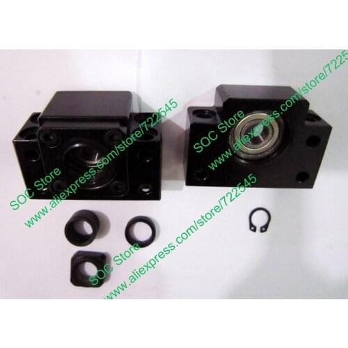 BK25 & BF25 Ballscrew End Support CNC Parts