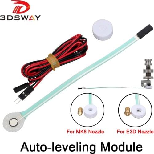 3DSWAY 3D Printer Part Automatic Leveling Module Film Pressure Probe Type Auto-leveling Sensor For E3D V6 MK8