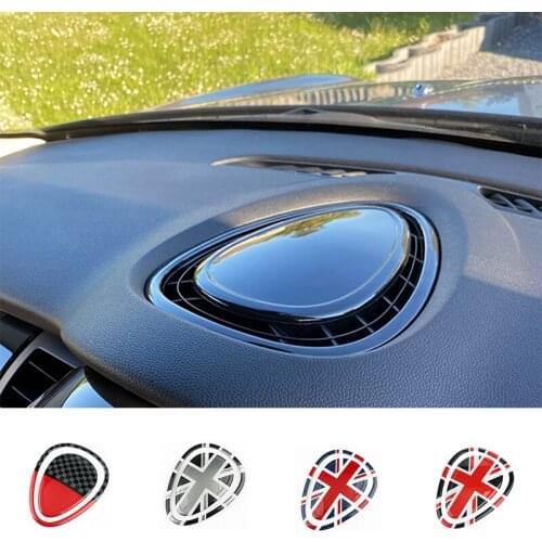 Dashboard Air Vent Decoration Cover Sticker For Mini Cooper S JCW F55 F56 F57 Auto Outlet Decoration Car Styling Accessory