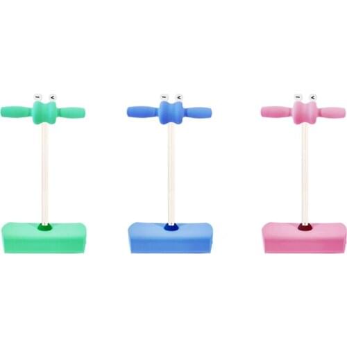 Kids Fun Foam Stick High Jump Toy Toddlers Safe Durable Bungee Jumper Sensory Integration Training Children Toys Playing