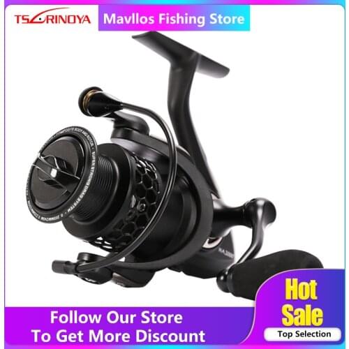 Tsurinoya NA Saltwater Spinning Fishing Reel 2000 3000 4000 5000 9BB Speed Ratio 5.2:1 Aluminum Spool Carp Fishing Spinning Reel