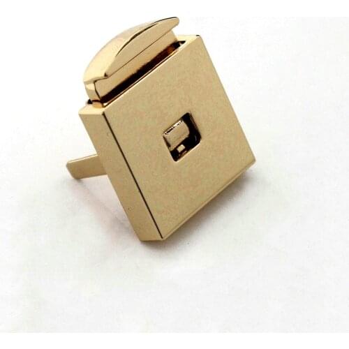 1pcs Metal Hiding Lock Button Lock Fashion Cute Switch lock For DIY Handbag Bag Purse Luggage Hardware Closure Bag Parts