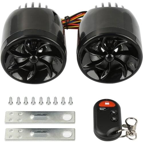 Motor Insert Card MP3 Music Player Motorcycle Alarm Audio Stereo Speakers Waterproof Sound System Мото Accessories