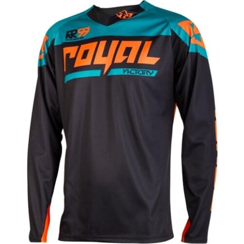 2019 New Arrival MTB Off Road moto Jersey Mountain DH Bike cycling Jersery Motocross Jersey Breathable Light Quick Dry