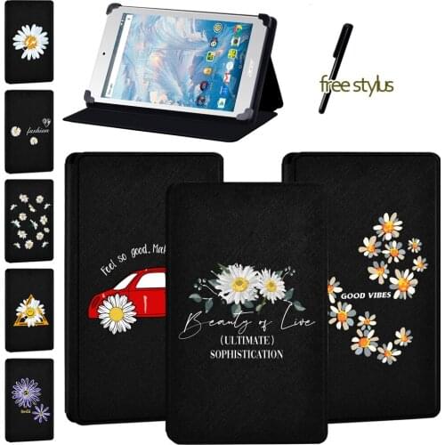 New Daisy Series Flip Tablet Case Fit Acer Iconia One 7 B1-730 HD/Iconia One 7 B1-750/Iconia One 7 B1-(760/770/780/790) + Stylus