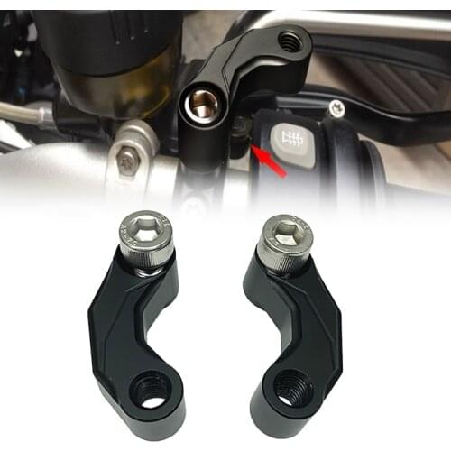 For BMW R1200GS LC ADV R1250GS Adventure GSA R1200R R NINE T R 1200 GS F750GS Motorcycle Mirror Riser Extension Bracket Adapter