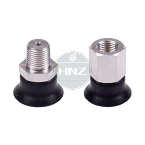 Flat Vacuum Pad PS Robot manipulator accessories Industrial sucker PS-3.5 5 6 8 10 15 20 25 30 40 50A-M/N Male screw NBR/SI