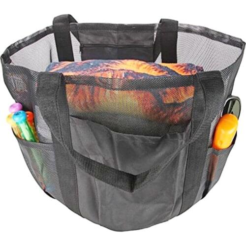 Beach Storage Bag Outdoor Swimming Beach Walking Toiletry Toys Slippers Large Capacity Storage Pouch Handbag