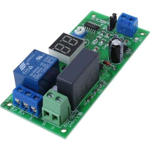 AC220V Delay Timer Switch Turn Off Board 0 Seconds-99 Minutes Delay Relay Module