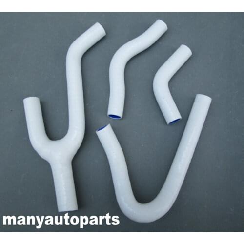 Silicone radiator coolant hose FOR KTM 250/300/380 SX/EXC/MXC 1998-2003 1999 2000 WHITE