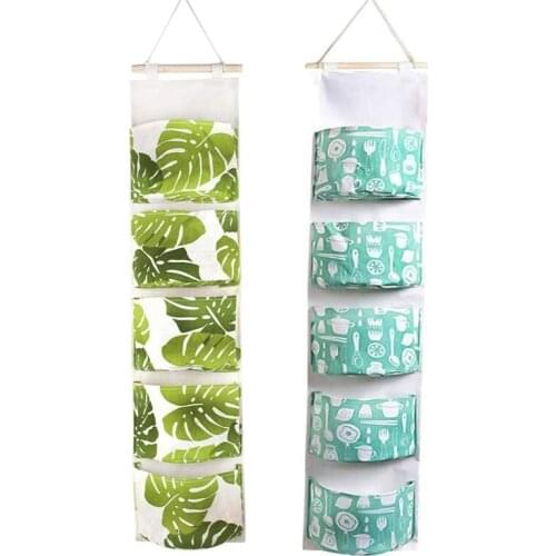 Storage Bag Hanging on the Door, Waterproof Closet Storage Rack, Linen Storage Bag, 2 Pieces