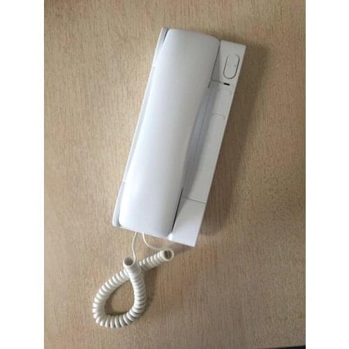 ZHUDELE Top quality 6-apartments intercom system home security audio door phone kits 008A indoor unit