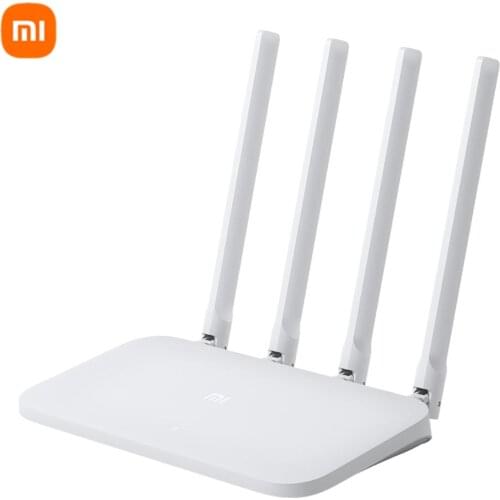 Xiaomi Mi Wifi Router 4c 2.4Ghz 300Mbps Four 5dbi Antennas Networking Wireless Router Wifi Repeater For Mihome App Control