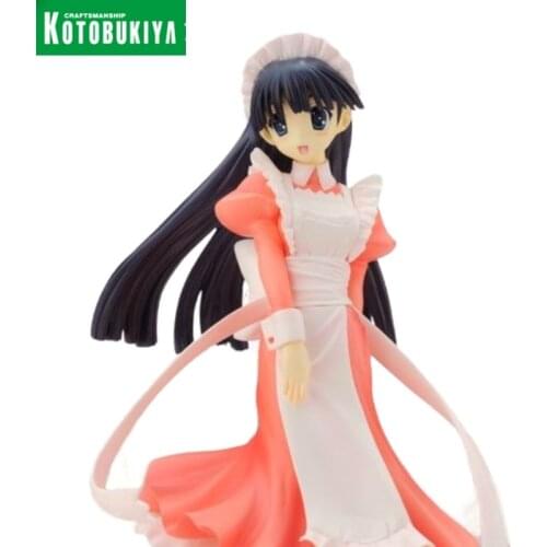 Kotobukiya Japanese animation figure ToHeart2 classmate 2 Kusabi Yuki pink maid costume figure doll manga