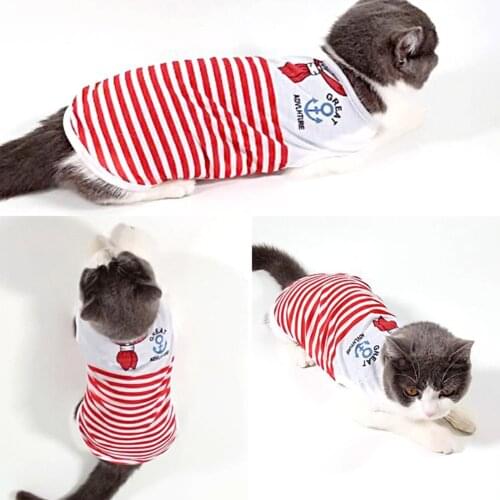 Classic Love Print Dog Vest Small Doggy Unisex Puppy Cat T Shirt Sleeveless Clothing Cute Dogs Clothes