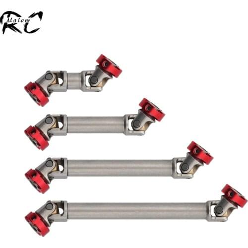 1Pcs Metal Flange Drive Shaft Universal Joint for 1/10 RC Crawler TRX6 TRX4 Axial SCX10 Capra Gmade R1 D90 1/14 Truck Trailer