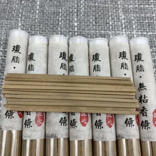 10g Natural Vietnam Oud 30pcs Square Incense Stick 8.8cm Aquilaria Sticks Incense 26pcs For Aromatherapy Scent Rich