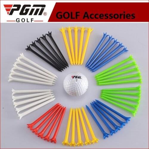 4pcs Multicolor Zero Friction 5 Prong Golf Tees 68mm Plastic Lightweight Less Resistance Durable Golf Accessories D0712