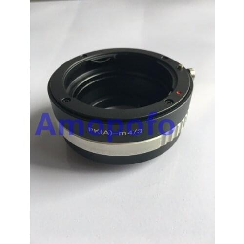 Amopofo,PK A-M4/3 Adapter for Pentax PK K mount DA AF lens to Micro Thirds M4/3,E-P1 E-P2 E-P3 E-PL1 E-PL2 G1 G2 Adapter