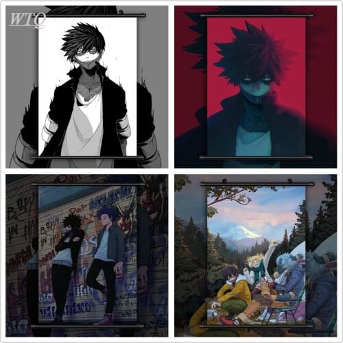 Boku No Hero Academia Dabi Anime Posters Canvas Painting Wall Decor Retro Posters Wall Art Picture Room Decor Home Decor