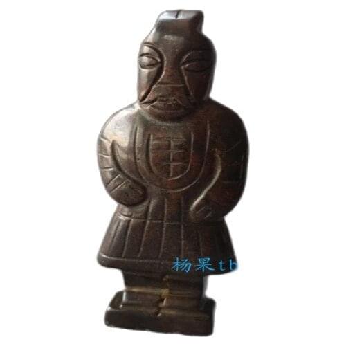 Antique terra-cotta warriors and horses decorated jade can be magnet terra-cotta warriors crafts living room and study decorated