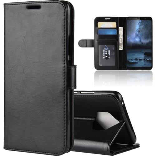 Brand gligle R64 pattern leather wallet case for Nokia 9 PureView case cover protective shell