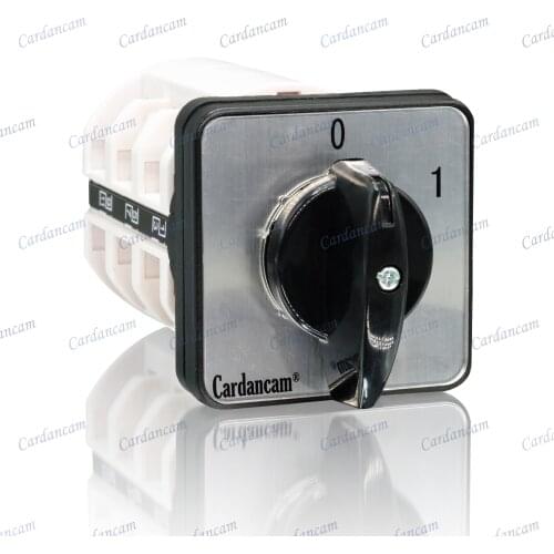 Cardancam Universal Switch TA10-63(LW26/LW39/LW38/CA10/C26)Rotary Swtich Cam Switch Ui660V Ith 63A 0-1 2P3P4P5P6P