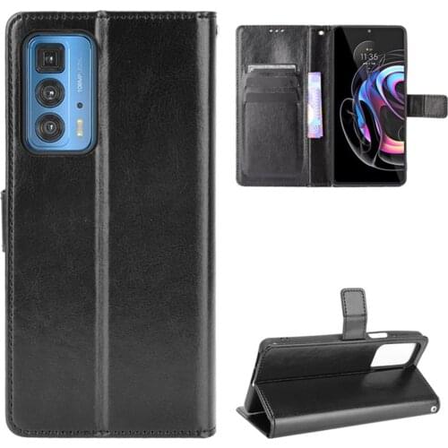 For Moto Edge S Pro Case Luxury Flip PU Leather Wallet Lanyard Stand Case For Motorola Edge S Pro EdgeS Phone Bags