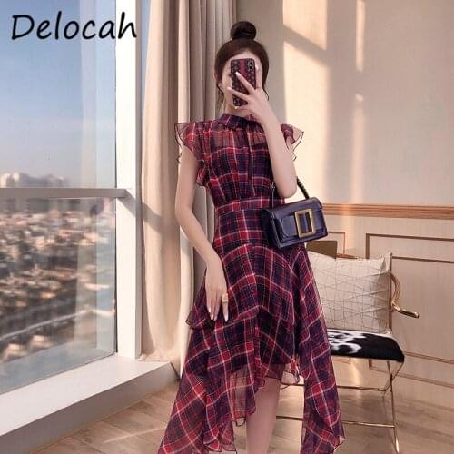 Delocah Summer Chiffon Dresses