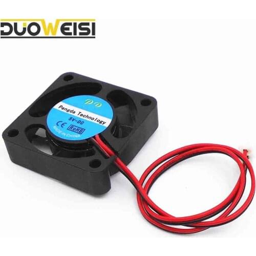 DuoWeiSi 3D Printer Parts 4cm fan 5/12/24V DC 40mm Cooling Fan For 3D Printer RAMPS Electronics / Extruder - RepRap Prusa 4010