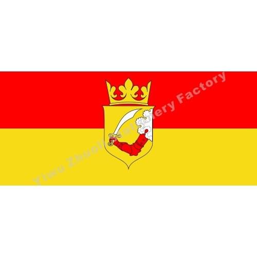 Bosnia (1878-1908) Flag 150X90cm (3x5FT) 120g 100D Polyester Double Stitched High Quality Banner Free Shipping