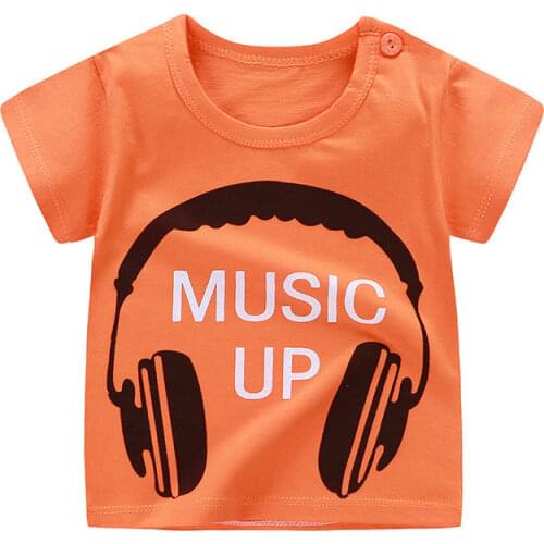 Unini-yun New Summer Baby T Shirt for Girls Kids Clothes Short Sleeve Cartoon T-Shirt Baby Girl Tops Tee Toddler Girl Clothes