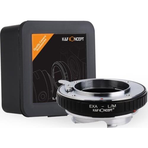 K&F CONCEPT EXA - L/M Lens Adapter Ring For Exakta Lens to Leica M Mount Camera body