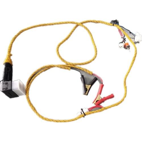 Free shipping excavator parts for Komatsu PC200/300/360/450/400-8M11 Cummins engine start test inspection harness cable inspecti