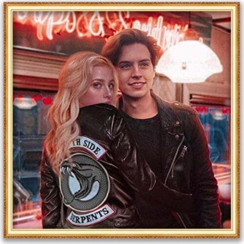 Riverdale DIY Cross Stitch Embroidery 11CT Kits Craft Needlework Set Printed Canvas Cotton Thread Home Decoration Sale Wholesale