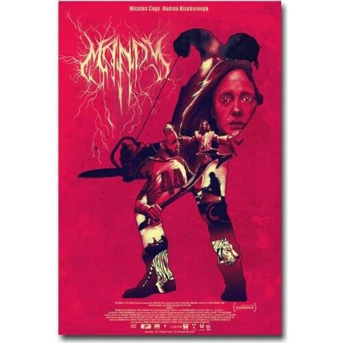 Mandy Horror Movie Film Silk Cloth Poster Art Bedroom Decoration