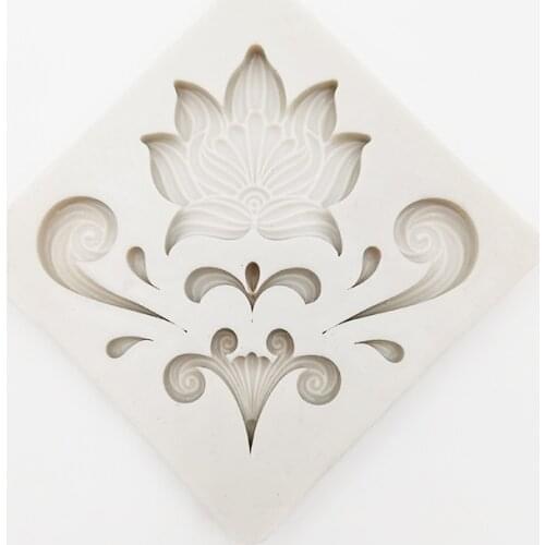 Minsunbak European Classic Embossed Silicone Mold Cake Decorating Tool West Point Sugarcraft Baking
