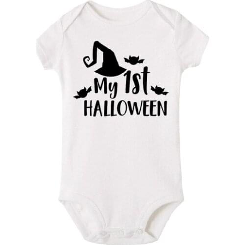 My First Christmas Baby Romper Cotton Cute Newborn Jumpsuit Infant Girl Boy Body Romper Clothing Xms Gift