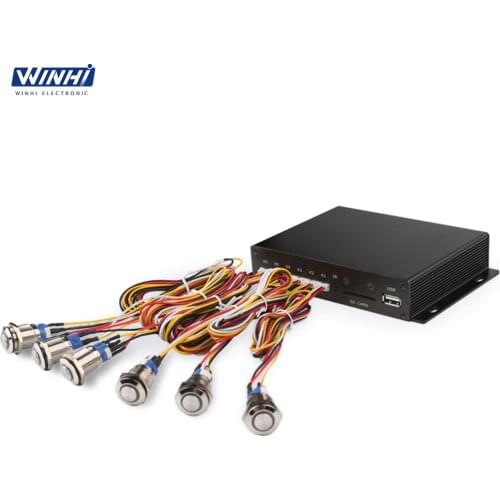 MPC1005-6 Shopping mall RS232 control push button video player hard drive media player box STANDARD Codecs