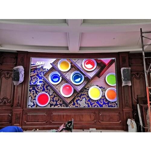 Full color High quality advertising indoor led display P5 smd 640x640mm die casting aluminum cabinet rental led screen