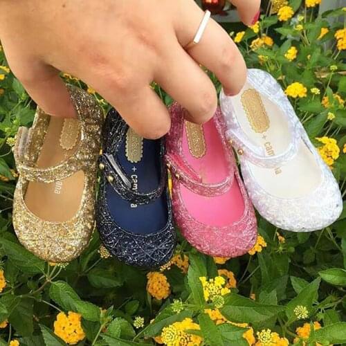 Mini Melissa Campana Zig Zag Girl Sandals 2020 Jelly Sandals Kids Sandals Children Beach Shoes Non-slip Toddlerncess Girls Shoes