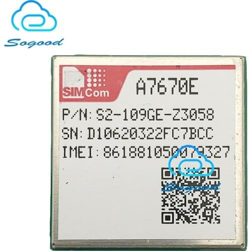 SIMCOM A7670E A7670C A7670SA LTE CAT1 LTE-FDD LTE-TDD GSM GPRS EDGE module LGA package B1/B2/B3/B5/B7/B8/B20/B28/B66 900/1800MHz