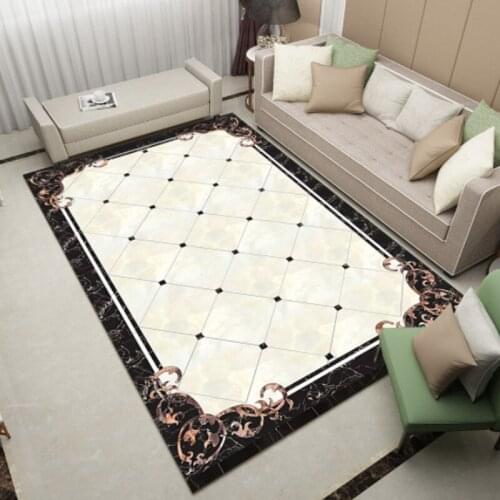 Modern Europe Type Geometric Carpets for Living Room Bedroom Area Rugs Fashion Kids Room Large Size Tapete Kitchen Anti-slip Mat