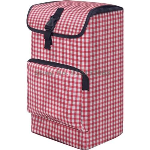 Waterproof Oxford Cloth Shopping Bag Super Large Capacity Luggage Trolley Shopping Bag Fashion Simple Duffel Bag