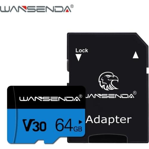 High quality Wansenda TF Card 4GB 8GB 16GB 32GB 64GB 128GB Memory Card Mini Card for Smartphone Tablet Free SD Adapter