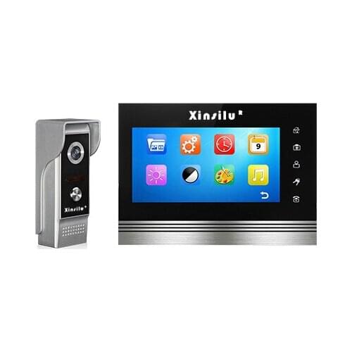 XINSILU New Arrival 7"Video Door Phone Home Security Intercom System Night Vision Waterproof HD Camera In Stock
