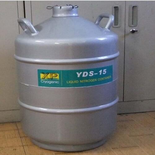 1pc YDS-15 2015 high quality liquid nitrogen storage container Liter Medical Use Liquid Nitrogen Container