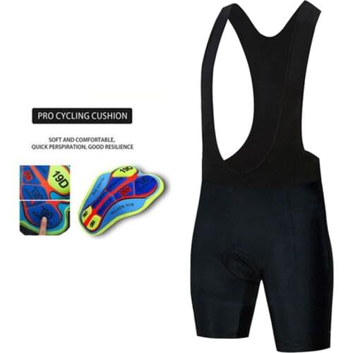 2021 black Cycling Shorts Men 19D Anti Slip Padded Gel Bike Mtb Shorts Mountain Bicycle Shockproof Short Pants Ropa Ciclismo